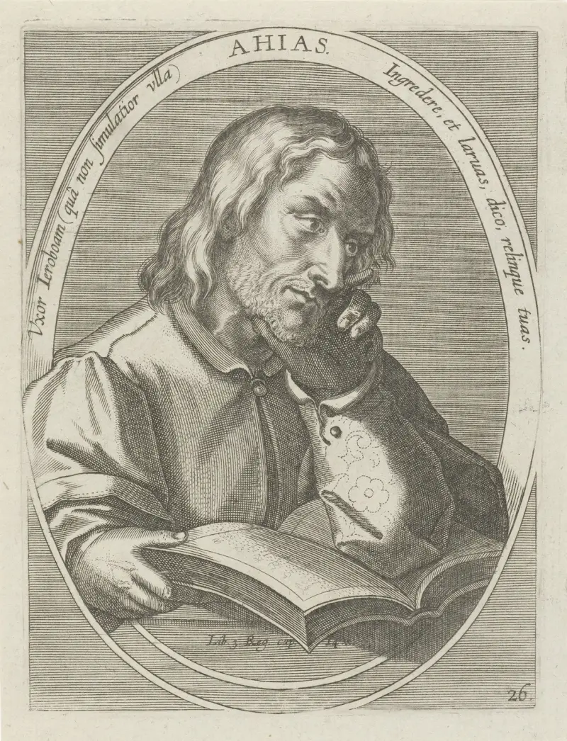 Ahias av Jan van der Straet (Stradanus)