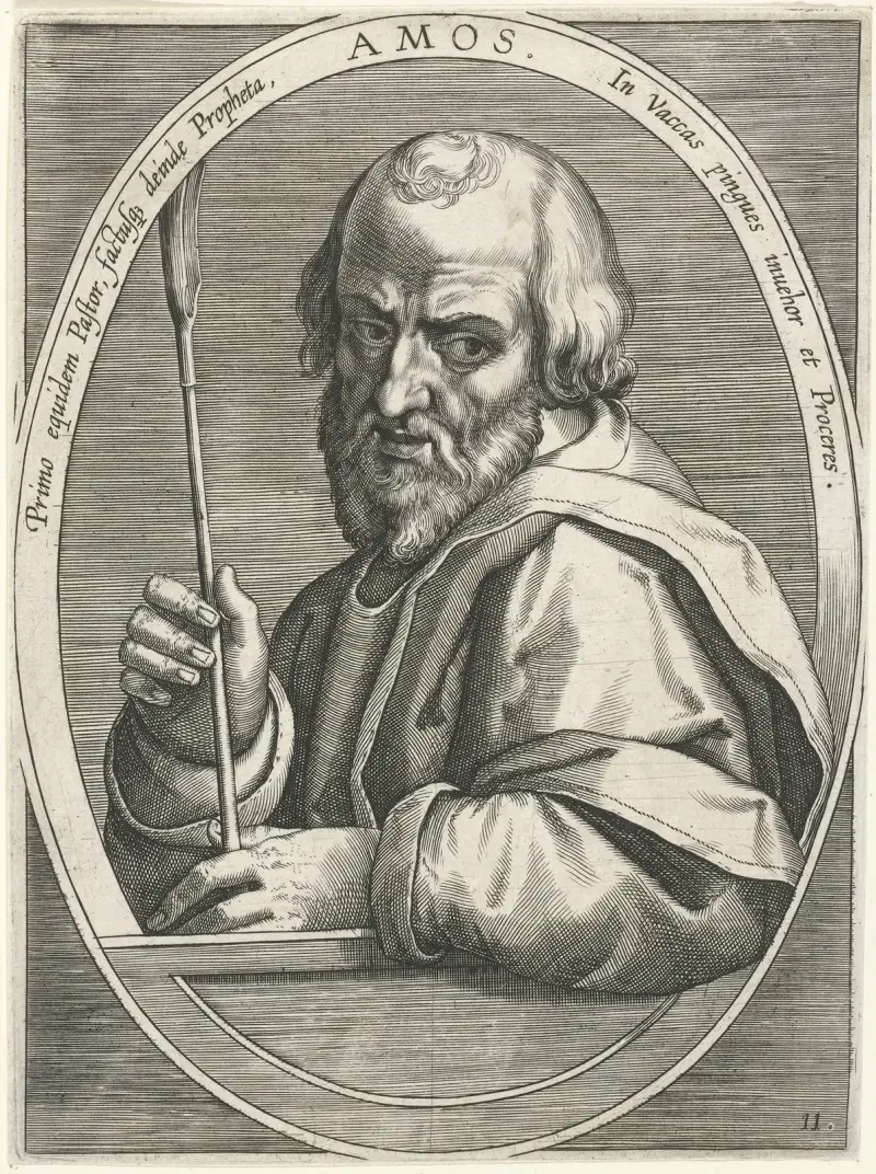 Amos av Jan van der Straet (Stradanus)