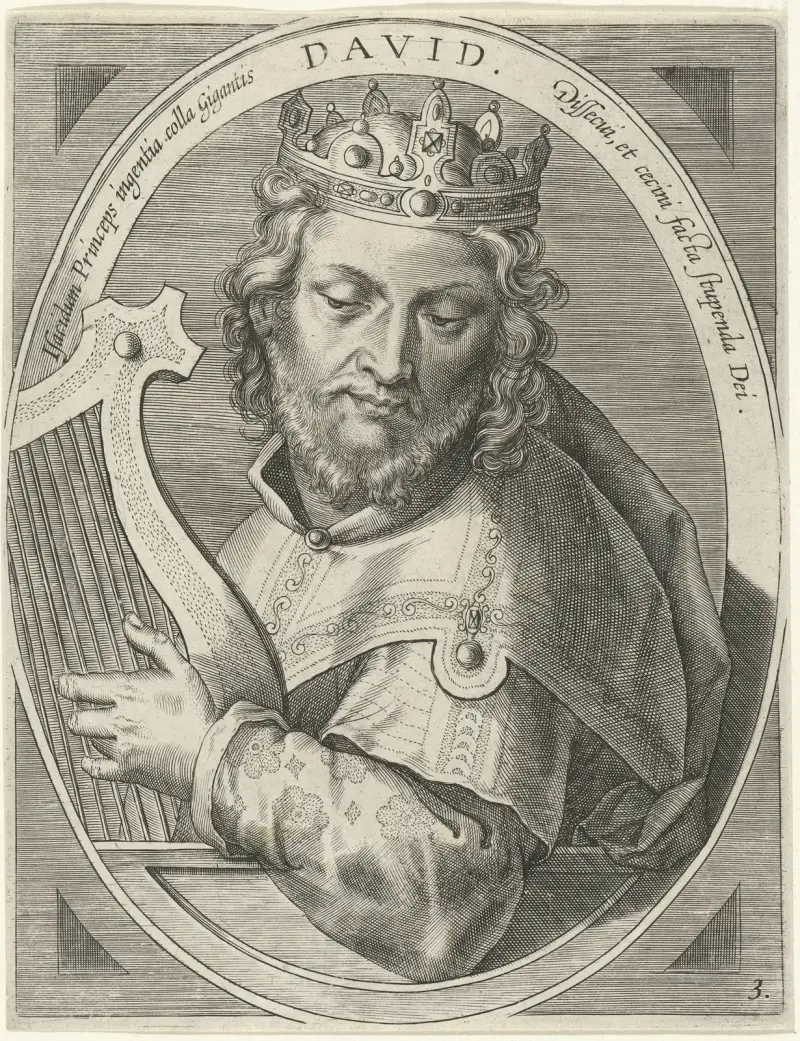 David av Jan van der Straet (Stradanus)