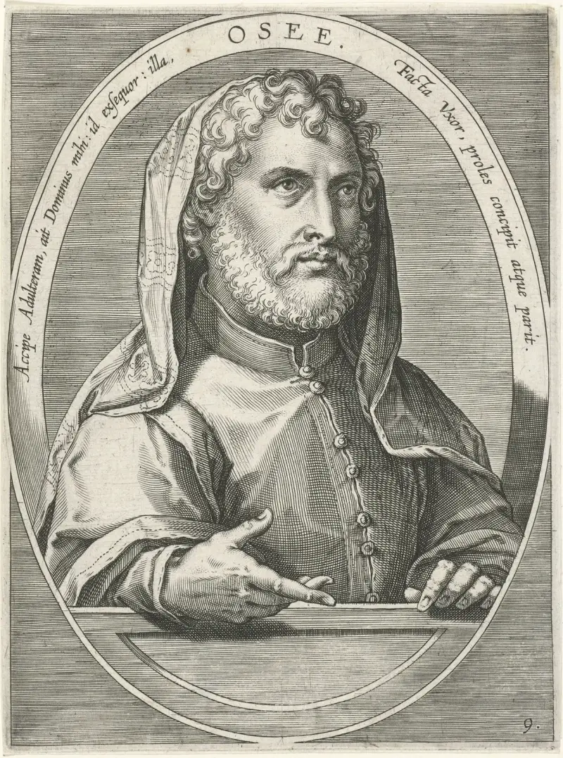 Hosea av Jan van der Straet (Stradanus)
