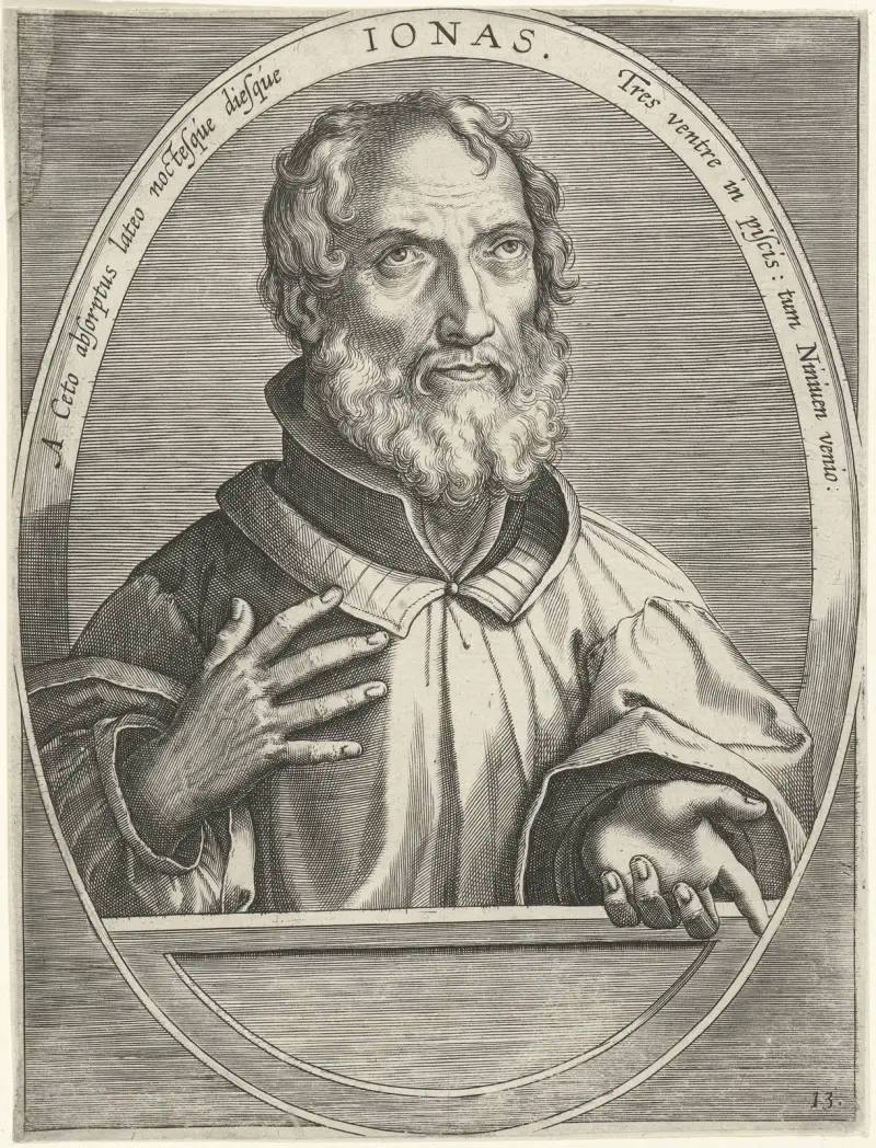 Jona av Jan van der Straet (Stradanus)