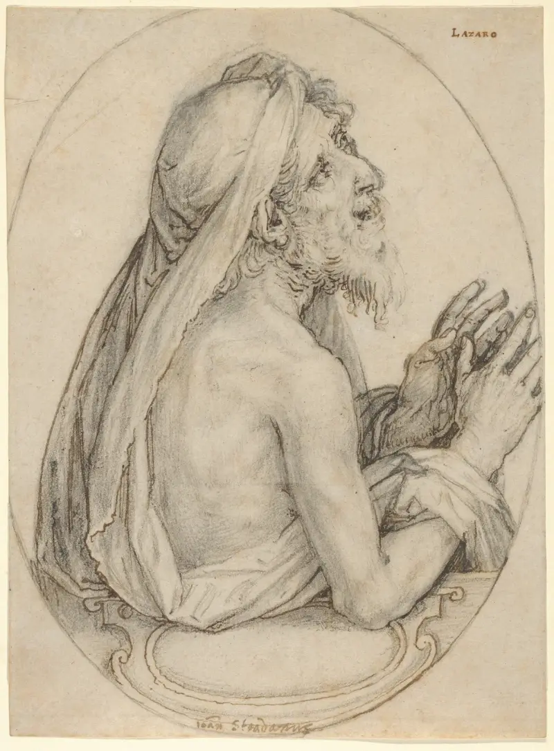 Lazarus von Jan van der Straet (Stradanus)