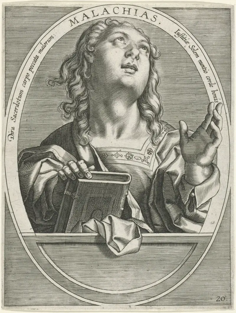 Malachi av Jan van der Straet (Stradanus)