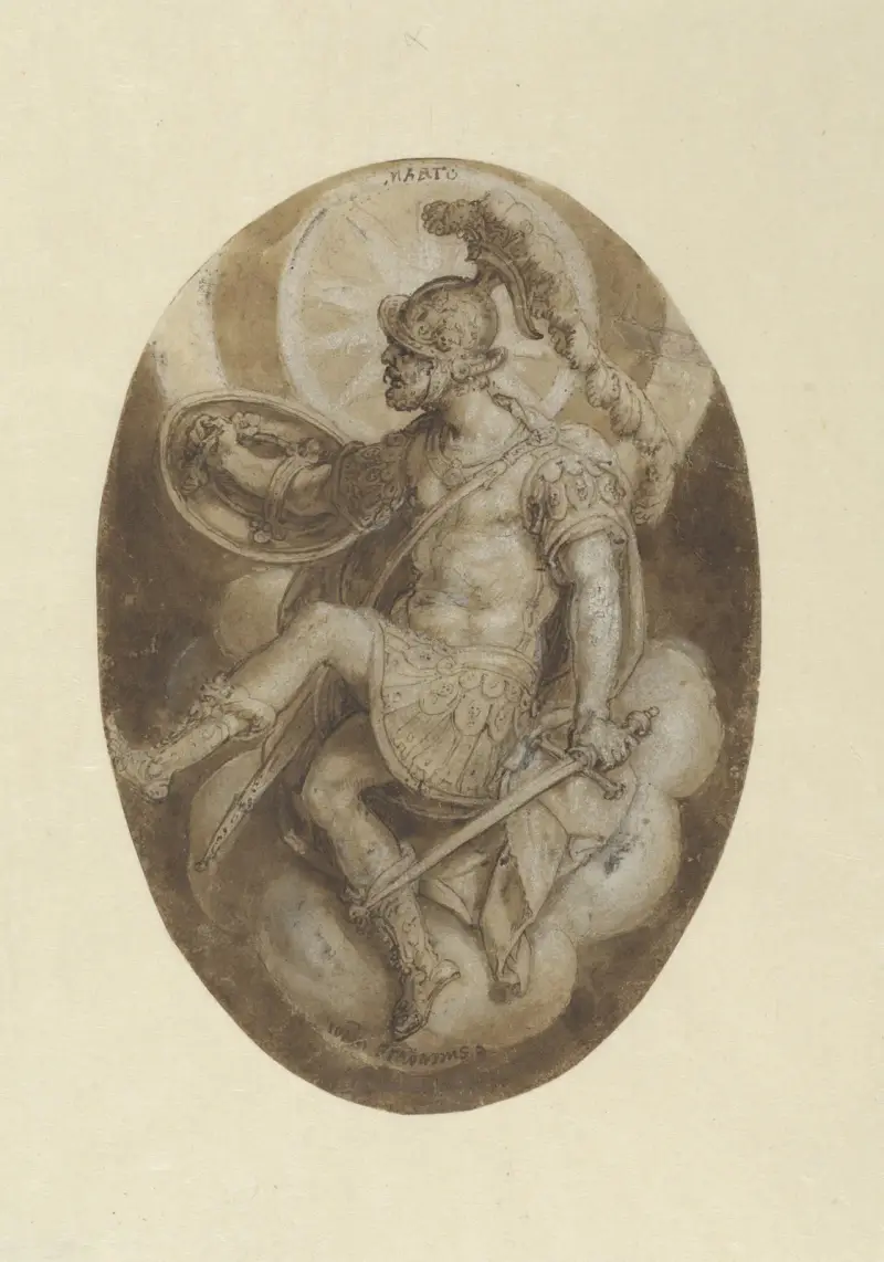 Mars von Jan van der Straet (Stradanus)