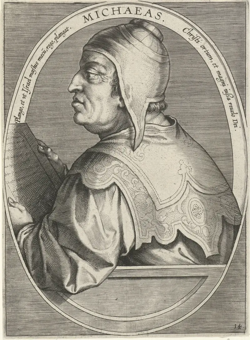 Micah av Jan van der Straet (Stradanus)
