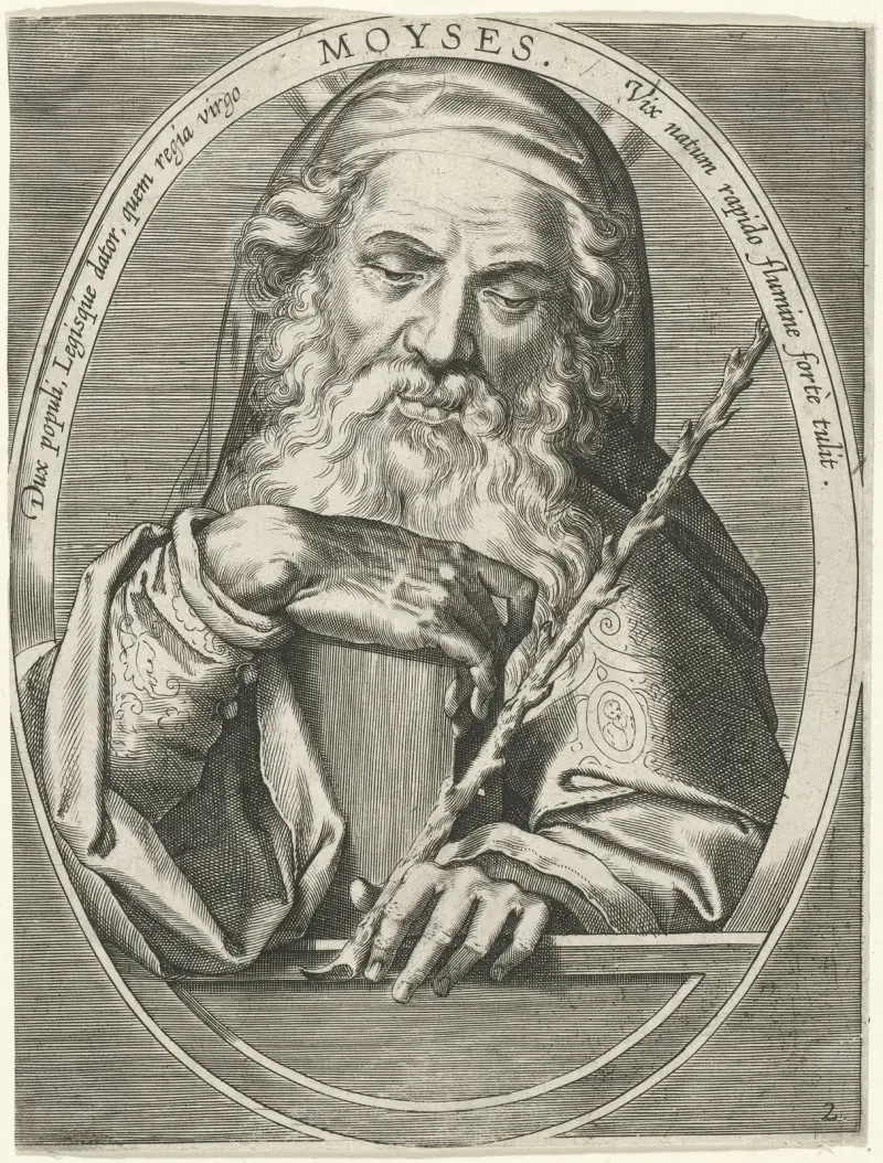 Mose av Jan van der Straet (Stradanus)