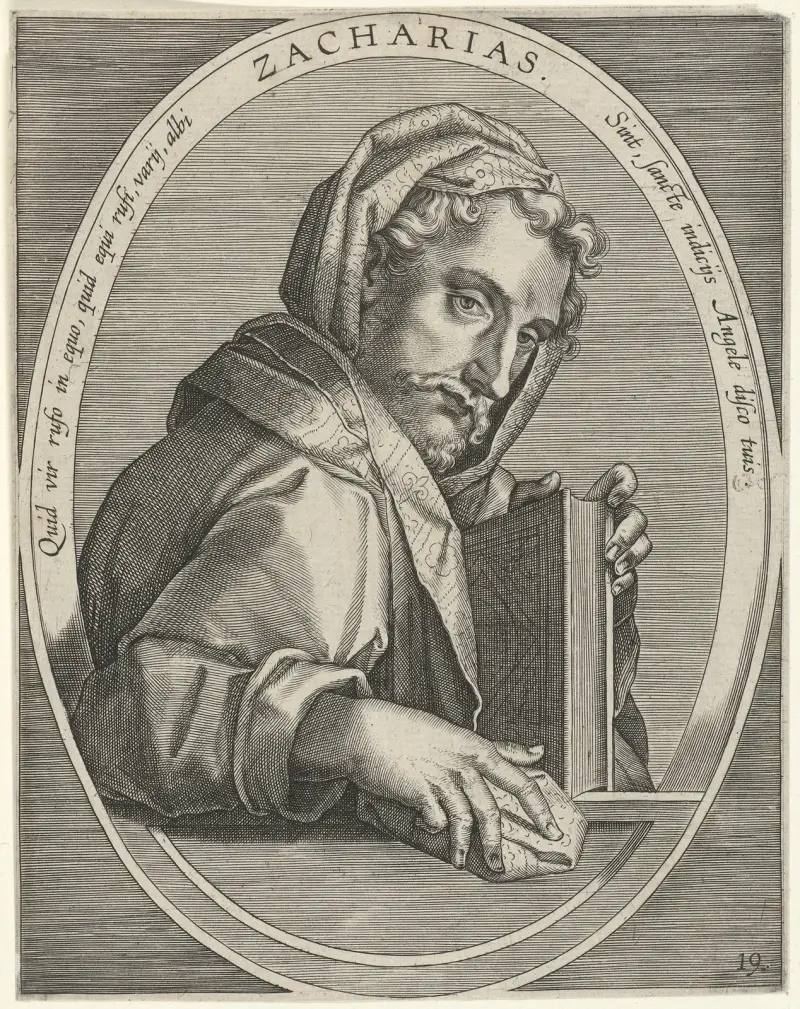 Zacharias av Jan van der Straet (Stradanus)