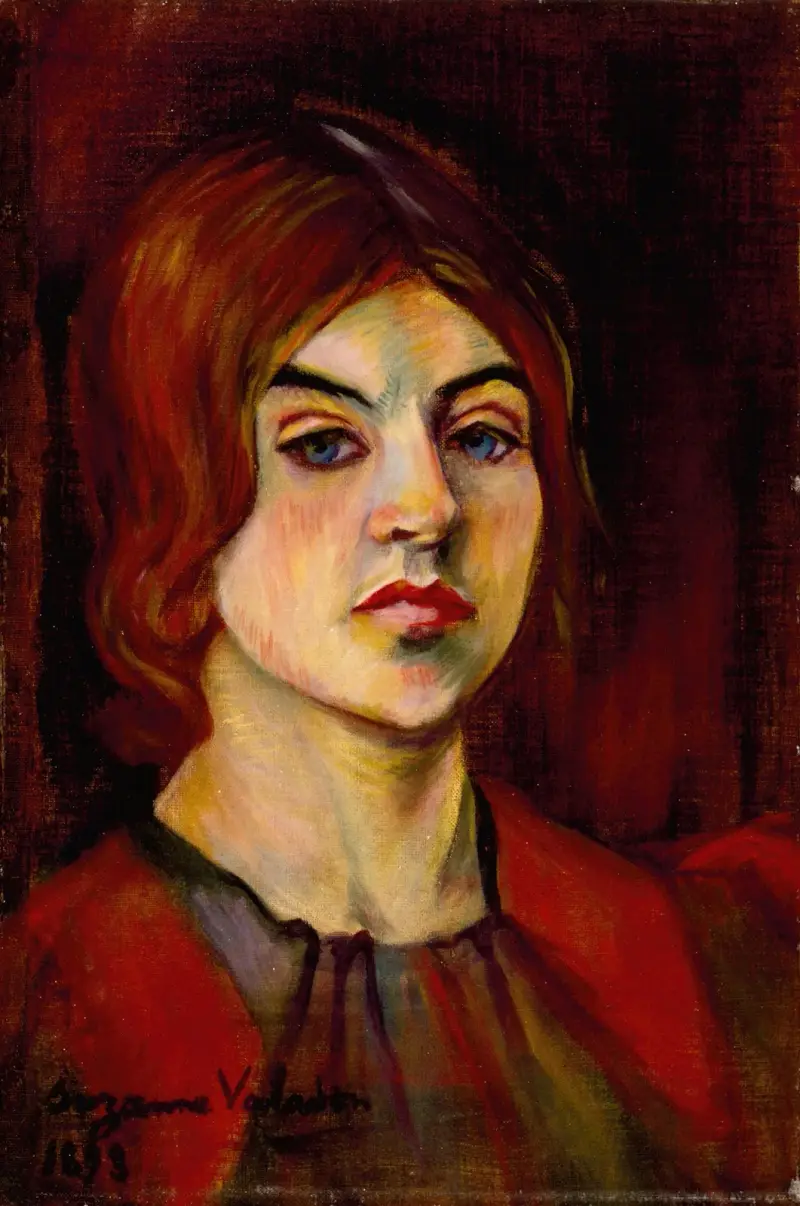 Selbstporträt, 1898 von Suzanne Valadon