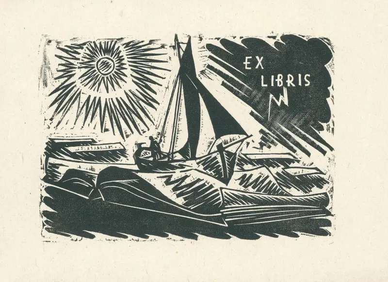 Ex libris Zuzanny Rabskiej av Tadeusz Cieślewski
