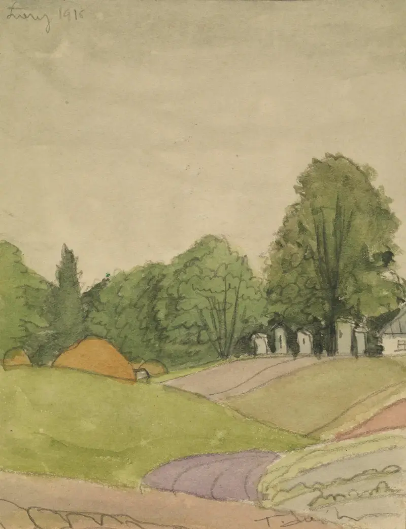 Landschaft von Tadeusz Cieślewski