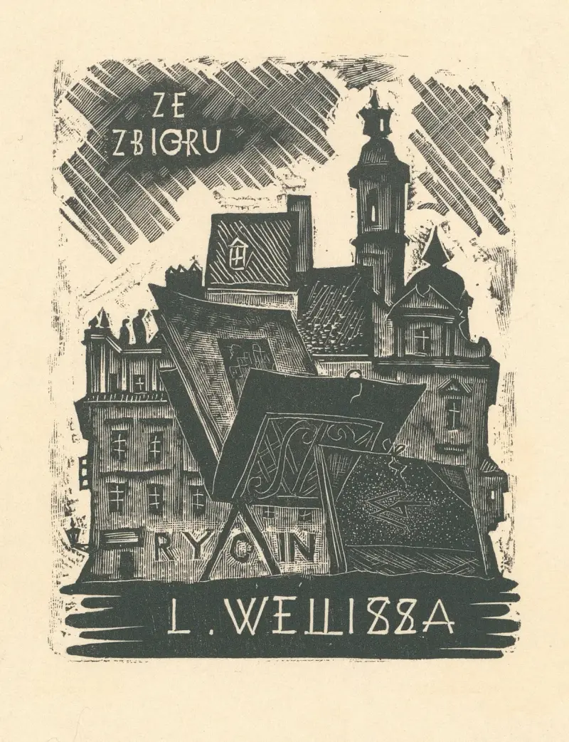 Ur L. Wellisz' samling grafiska blad av Tadeusz Cieślewski