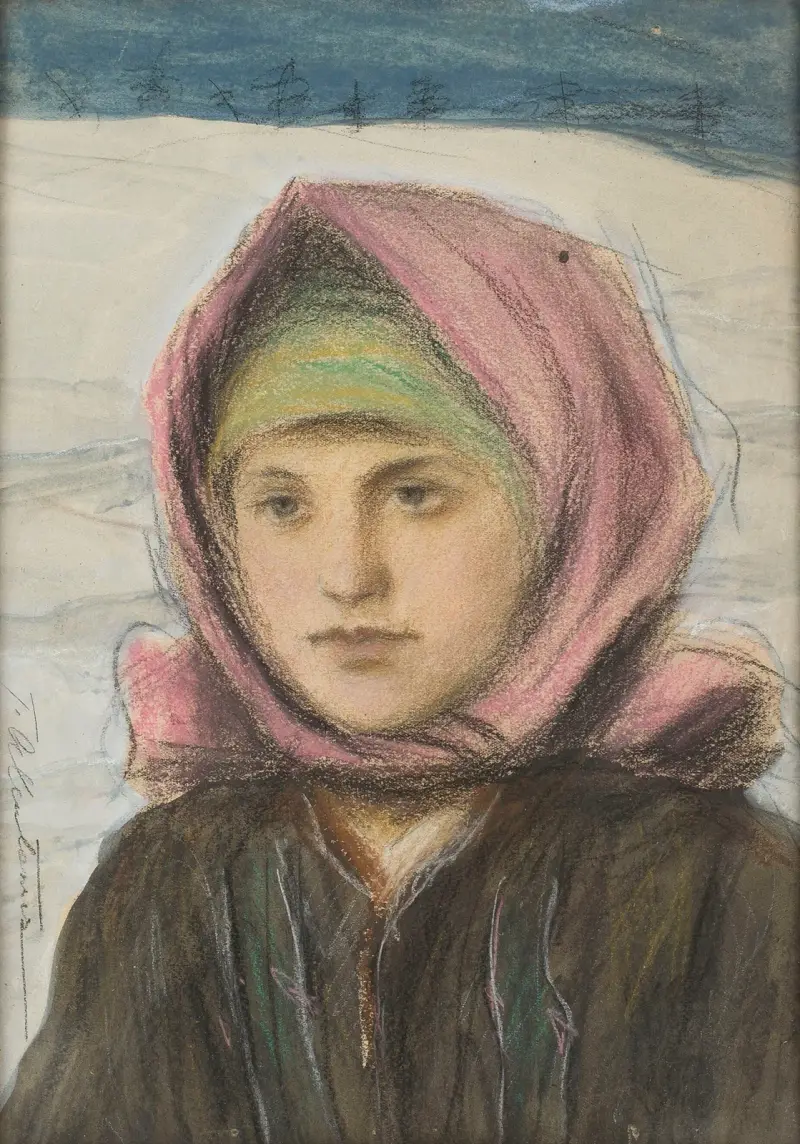 Hochländerin von Teodor Axentowicz