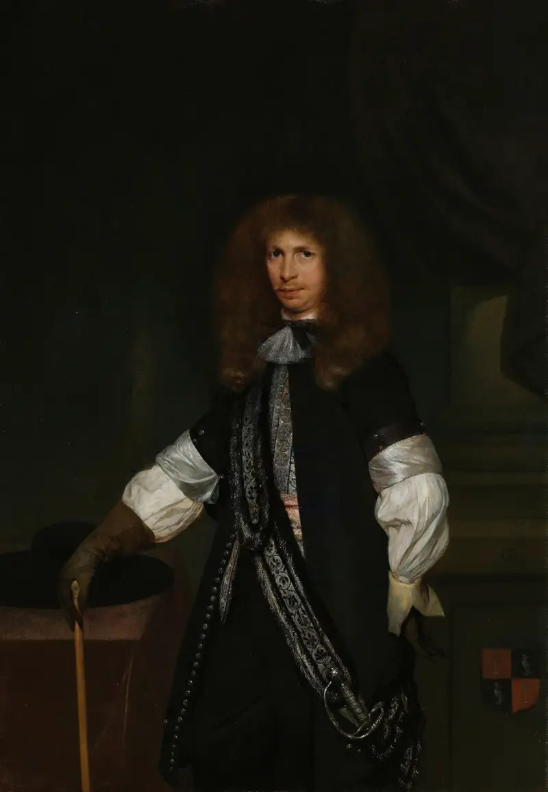 Jacob de Graeff (1642–90) in Offiziersuniform von Gerard ter Borch