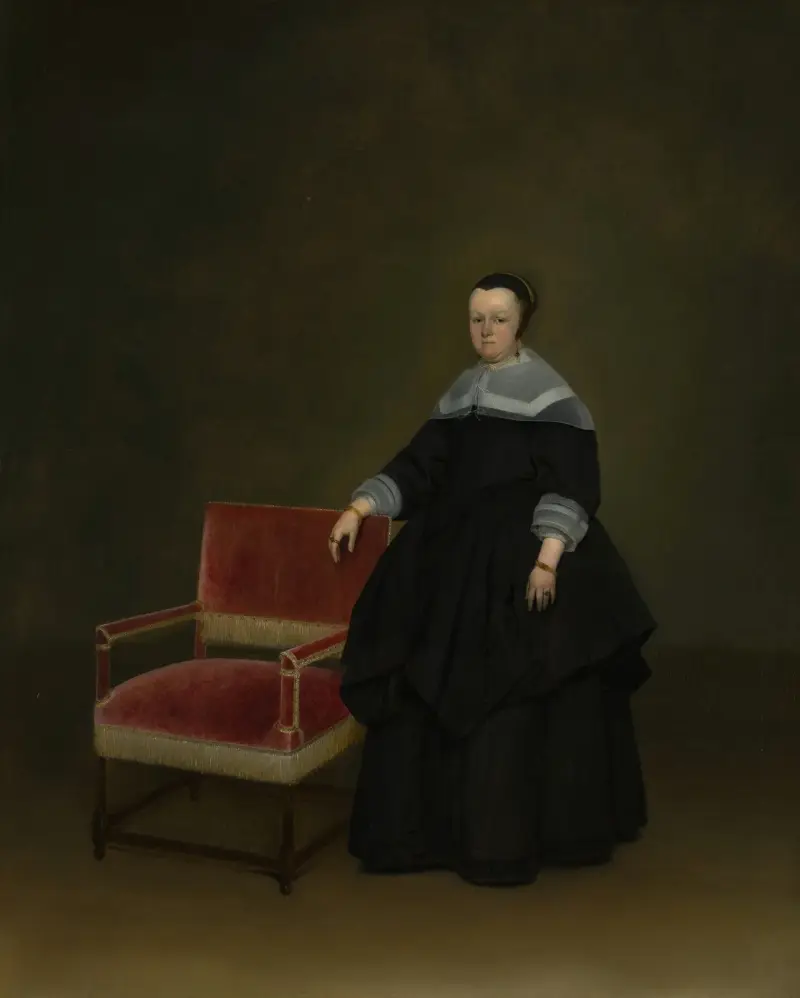 Margaretha van Haexbergen av Gerard ter Borch