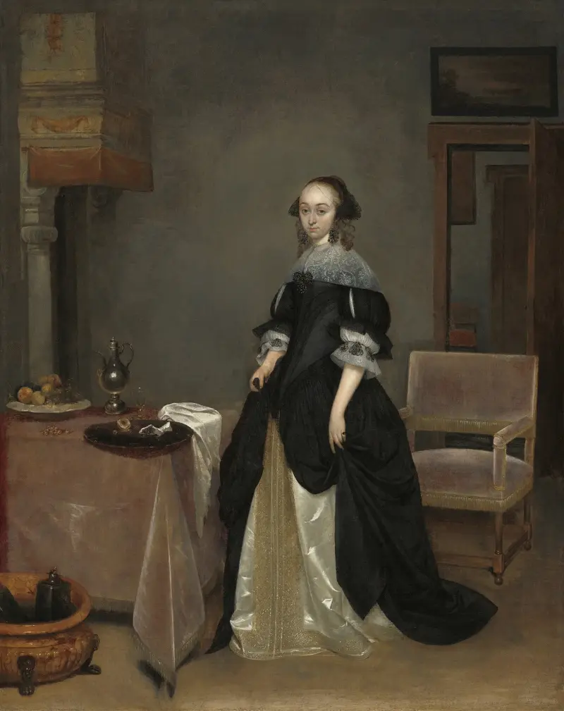 Maria van Suchtelen av Gerard ter Borch