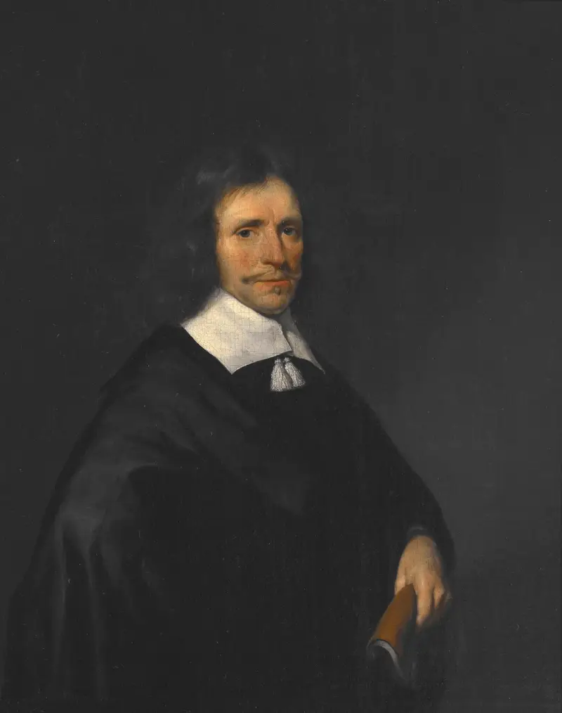 Porträtt av en man av Gerard ter Borch
