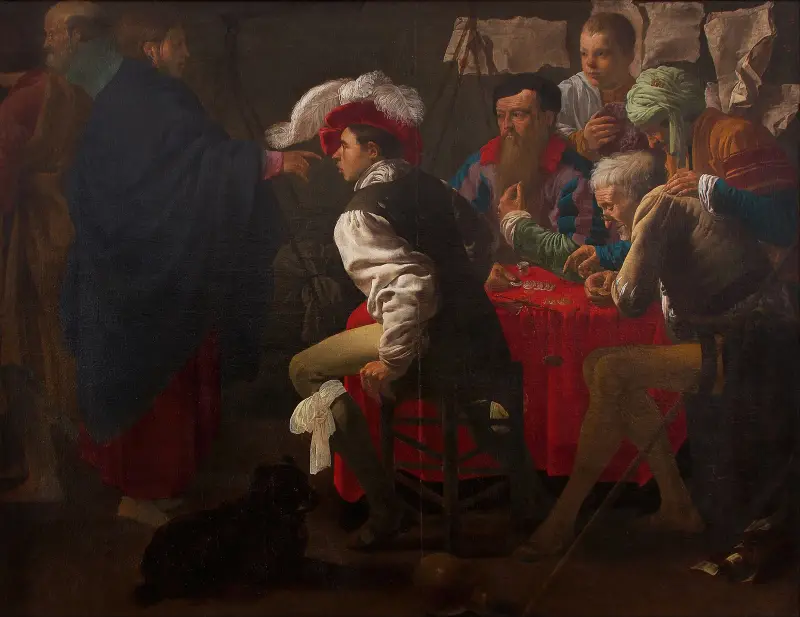 Calling of Saint Matthew av Hendrick Ter Brugghen
