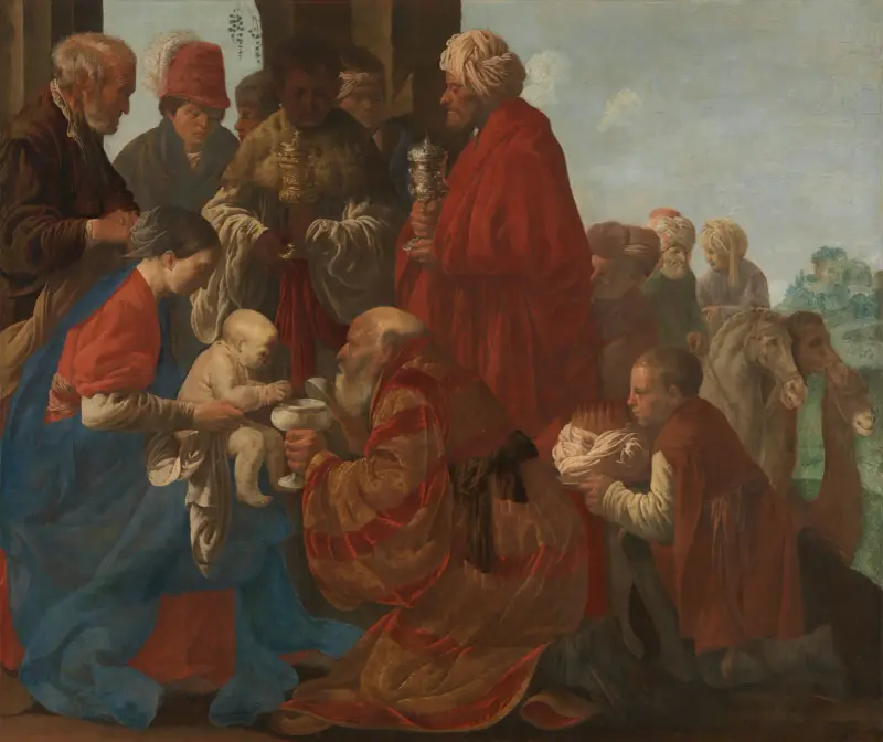 The Adoration of the Kings av Hendrick Ter Brugghen