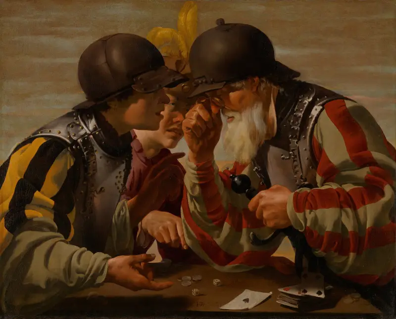 Die Spieler von Hendrick Ter Brugghen