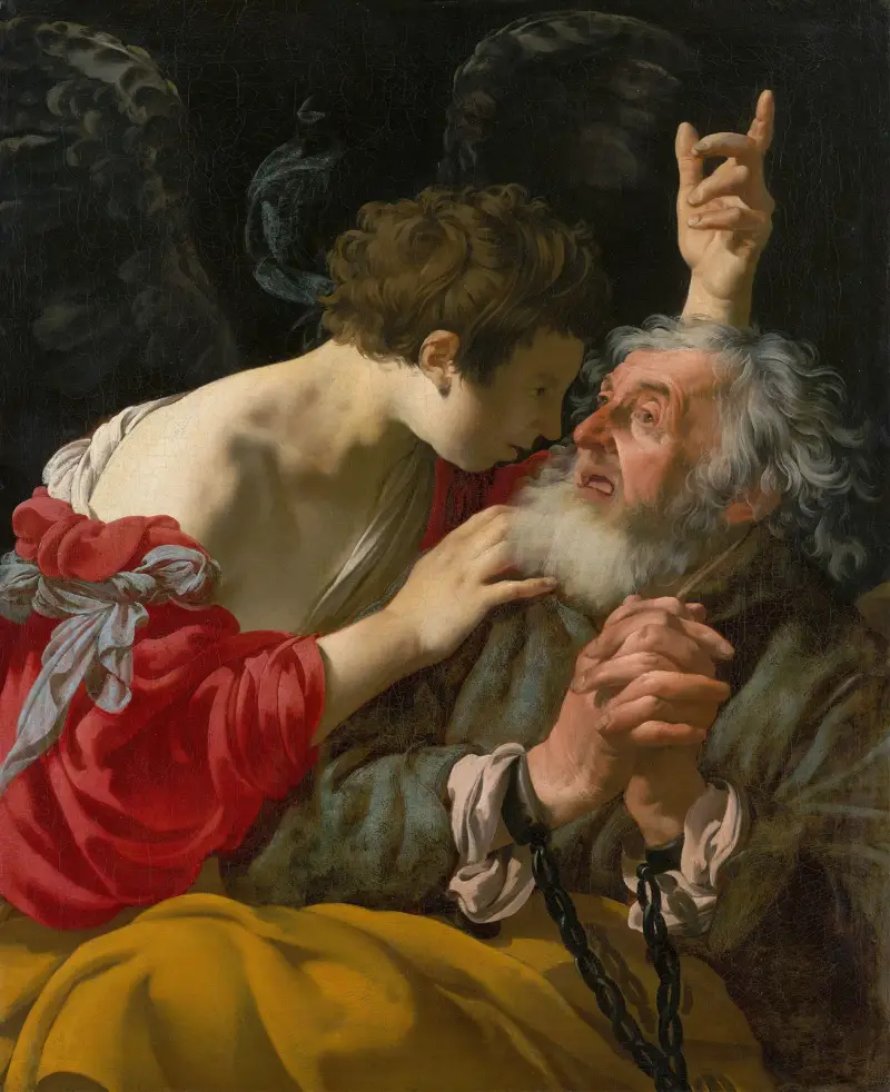 The Liberation of Peter av Hendrick Ter Brugghen