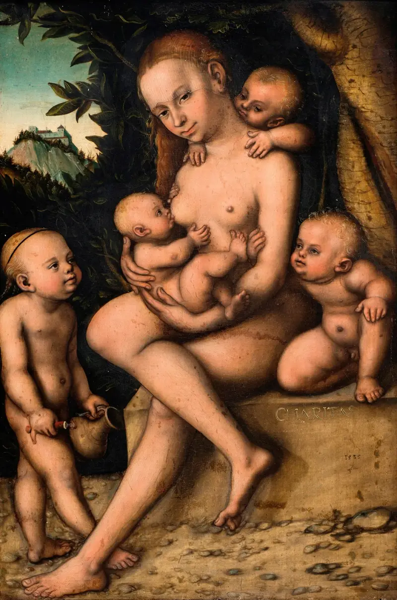 Caritas, Lucas Cranach the Elder