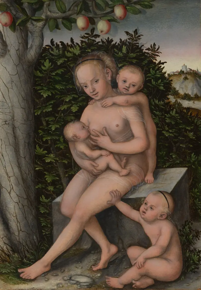 Charitas, Lucas Cranach the Elder