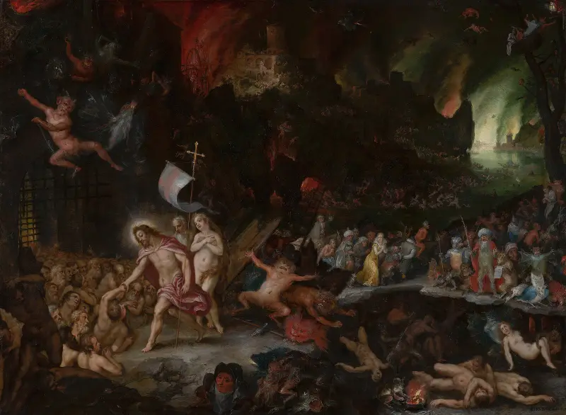 Kristův sestup do limba, Jan Brueghel The Elder