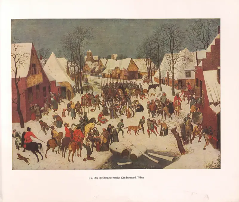 Betlémské vraždění nevinných, Pieter Bruegel The Elder