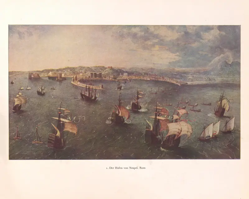 Neapolský přístav, Pieter Bruegel The Elder