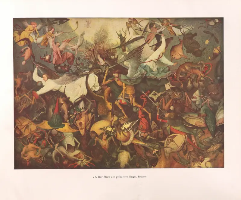 Upadek zbuntowanych aniołów, Pieter Bruegel The Elder