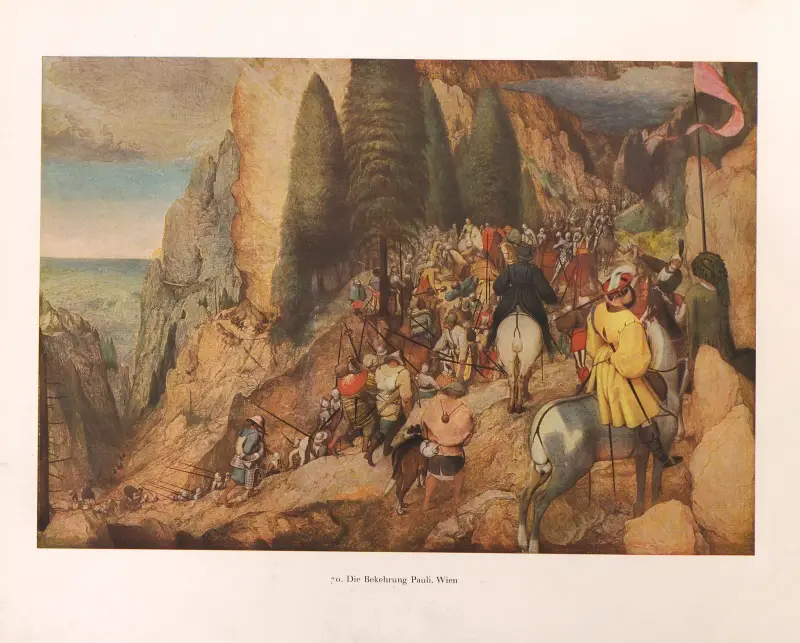 Obrácení svatého Pavla, Pieter Bruegel The Elder
