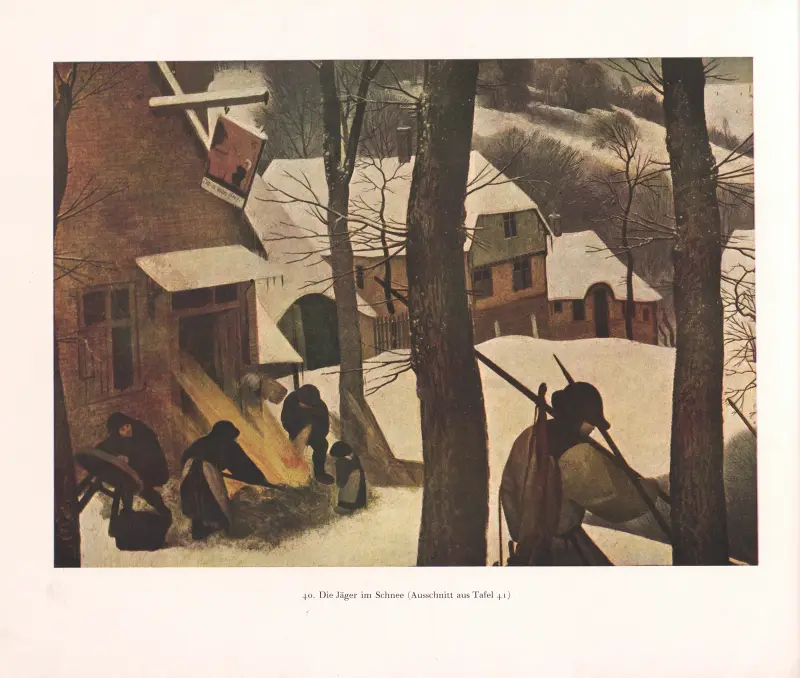 Die Jäger im Schnee – Nr. 1 von Pieter Bruegel The Elder