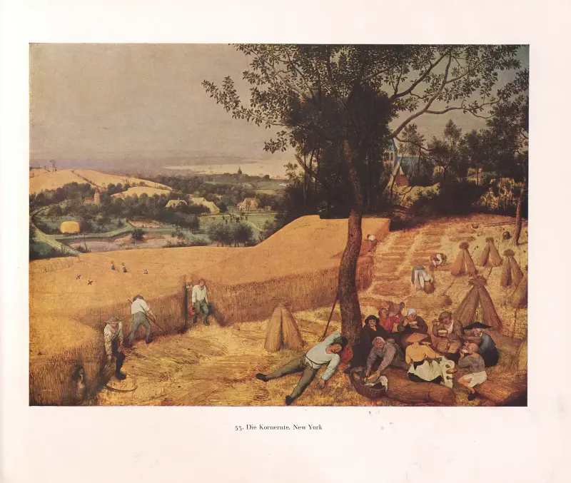 Die Kornernte von Pieter Bruegel The Elder