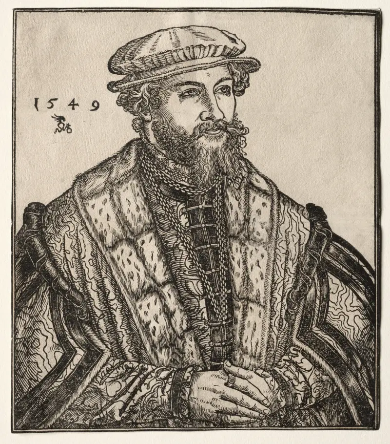 Dr. Christian Brück von Lucas Cranach the Elder