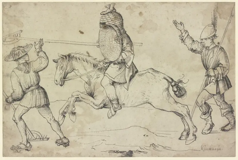Sedlákův turnaj, Hans Burgkmair The Elder