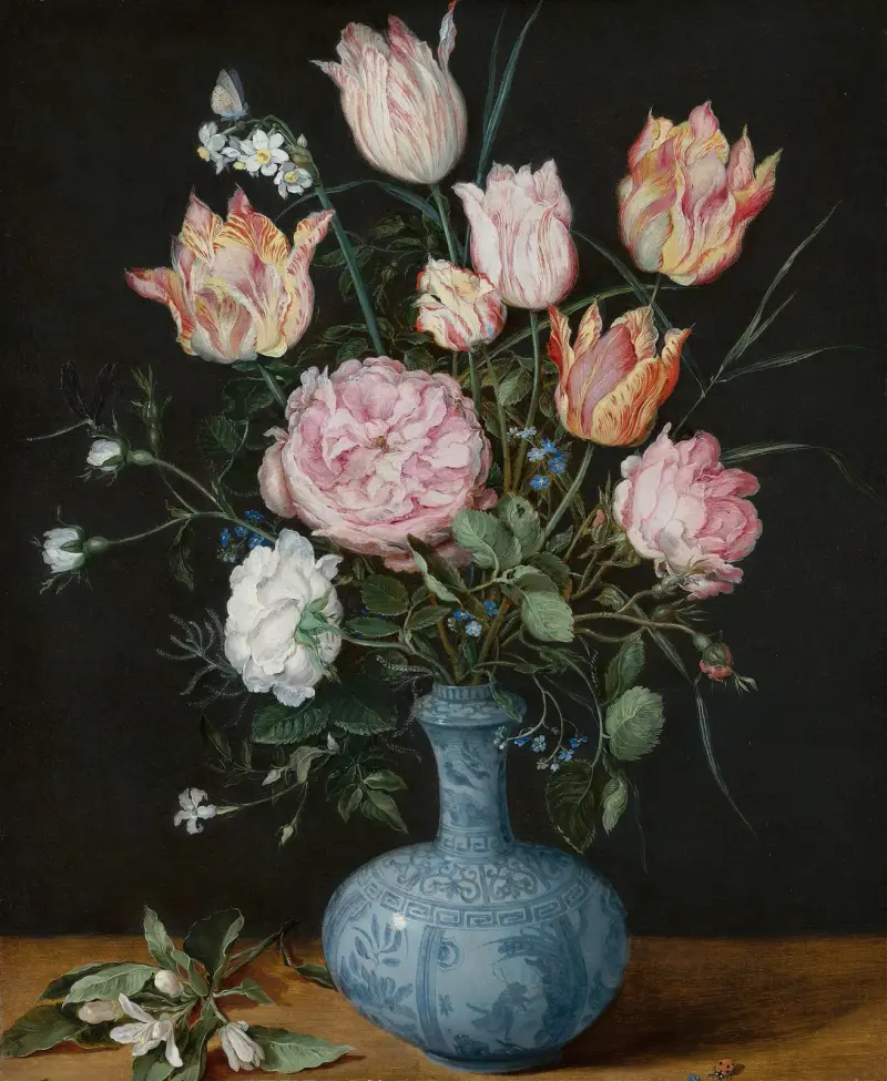 Blumen in einer Wan-Li-Vase von Jan Brueghel The Elder