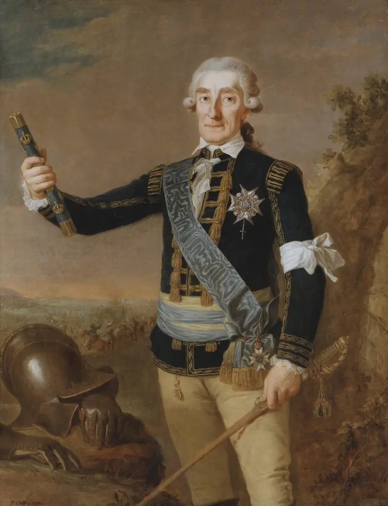 Johan August Meijerfeldt, 1725 – 1800 av Per Krafft the Elder