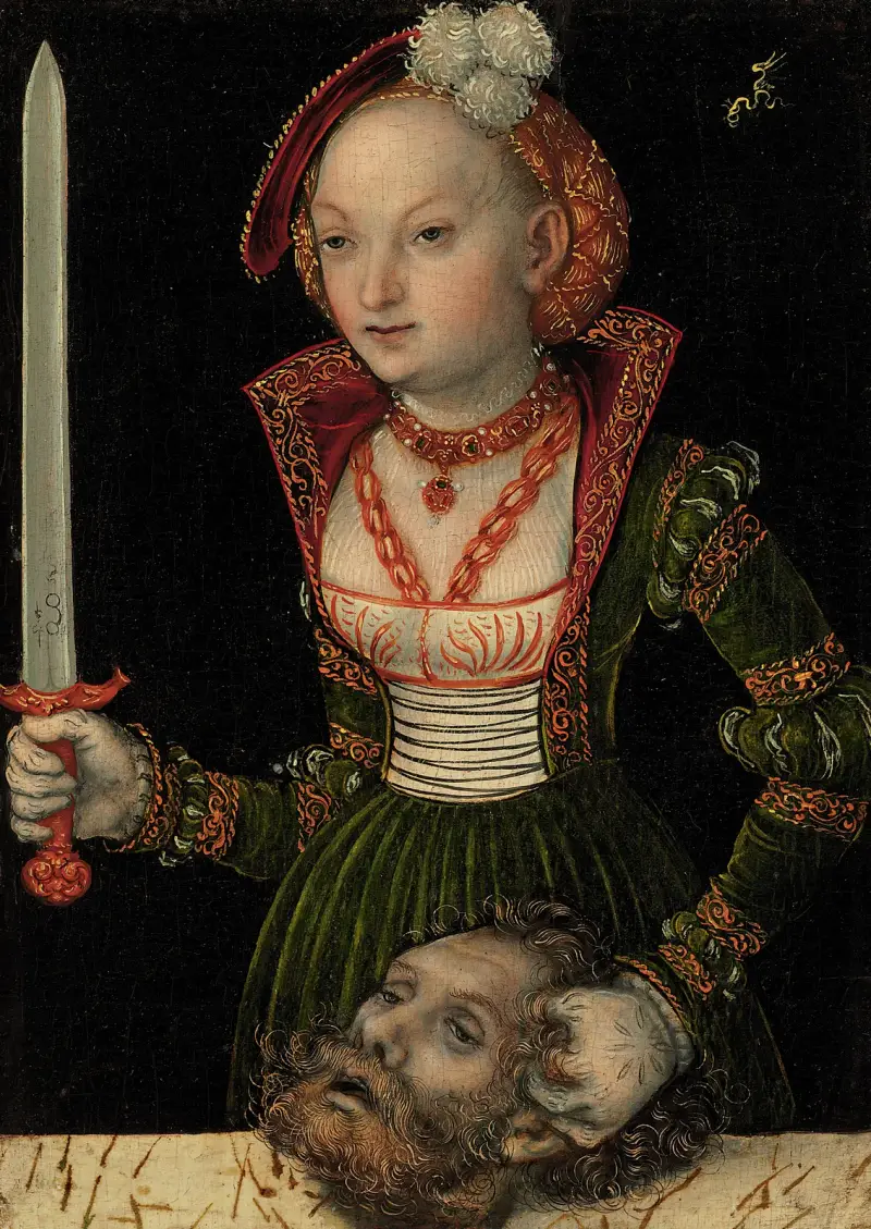 Judith und Holofernes von Lucas Cranach the Elder