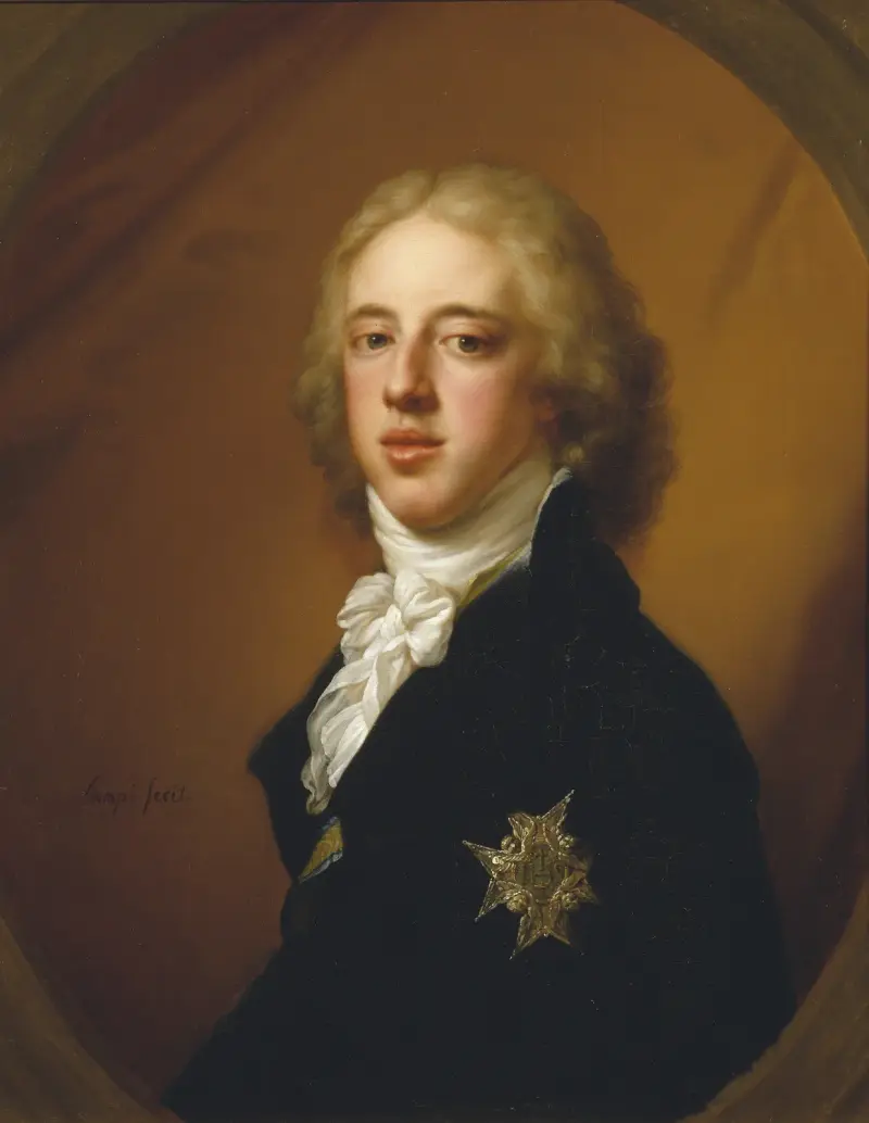 Král Gustav IV. Adolf, Johann Baptist von Lampi the Elder