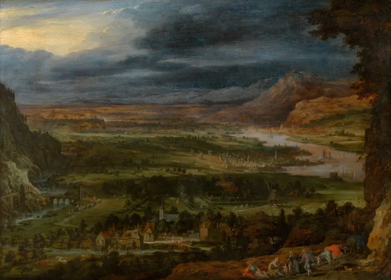 Krajina, Jan Brueghel The Elder