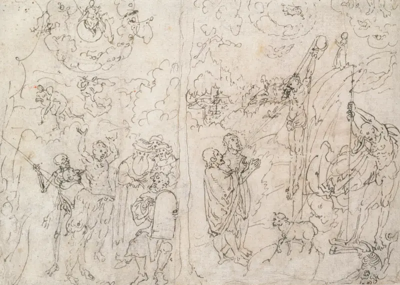 Prawo i Ewangelia, Lucas Cranach the Elder