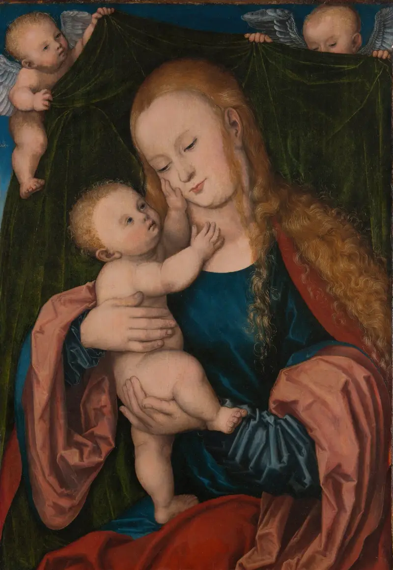 Madona s dítětem, 1527, Lucas Cranach the Elder