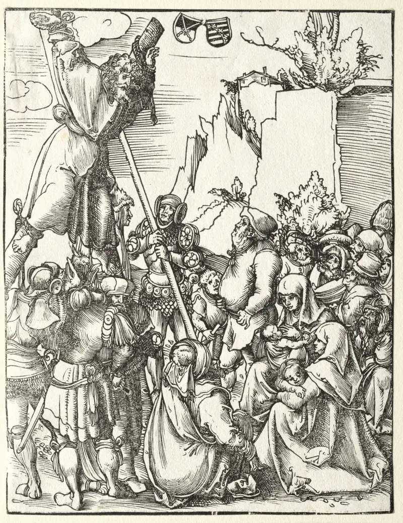 Martyrdom of St. Andrew av Lucas Cranach the Elder