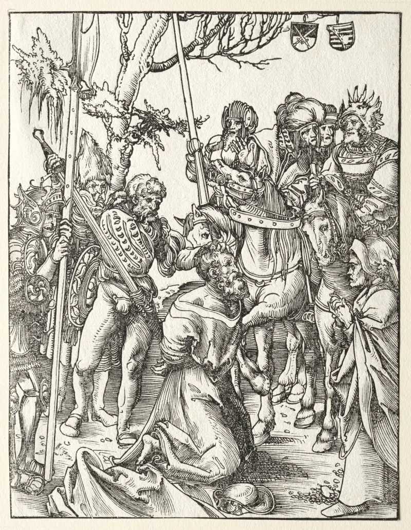 Martyrdom of St. James the Greater av Lucas Cranach the Elder