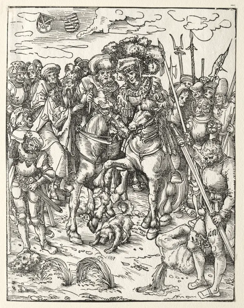 Martyrdom of St. Matthew av Lucas Cranach the Elder