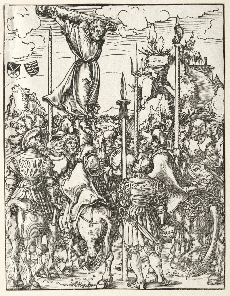 Martyrdom of St. Philip av Lucas Cranach the Elder