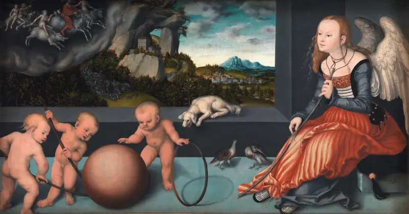 Melancholie von Lucas Cranach the Elder