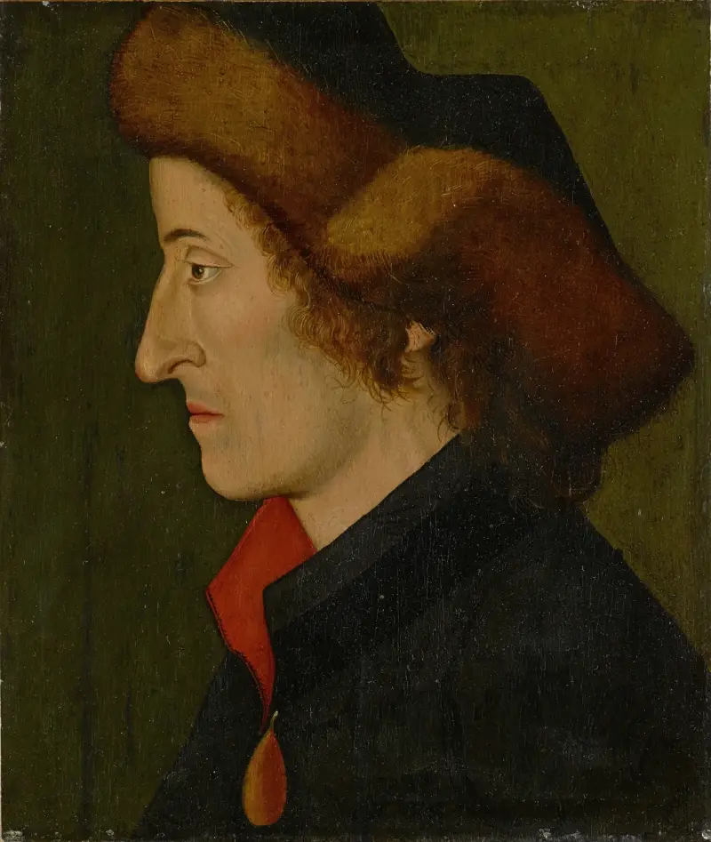 Porträtt av Sebastian Brant av Hans Burgkmair The Elder