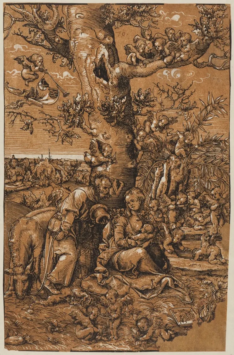 Odpočinek na útěku do Egypta, 1509 – č. 2, Lucas Cranach the Elder