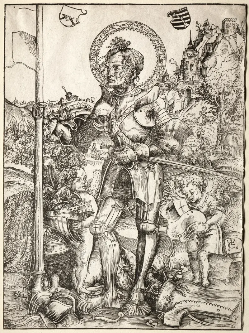 Svatý Jiří ve stoje, Lucas Cranach the Elder